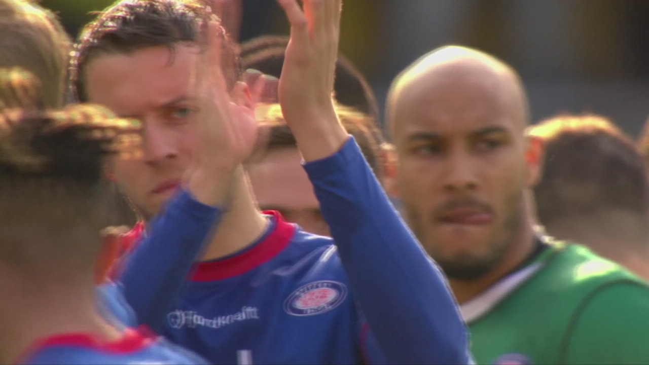 Jonatan Tollås Nation før kampen mot Tromsø